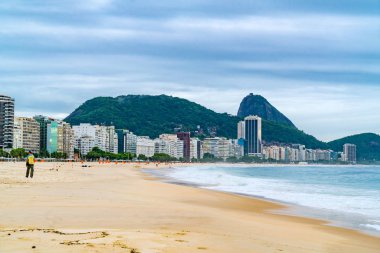 CopacabanaPlajı rio de janeiro görünümünü