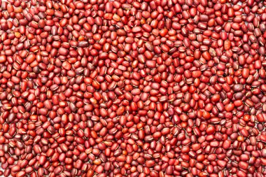 Kurutulmuş fasulye yığını.