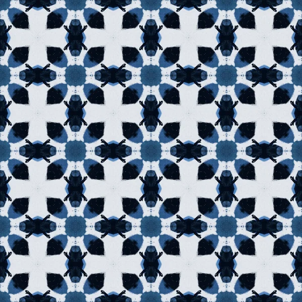 Blue geometry ornament seamless pattern, islamic motif. Ornamental background for scrapbooking paper, fabric, home textile and decor. Towel texture, napkin print