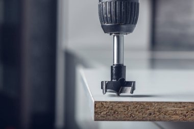 Forstner freze kesici çalışmalarında