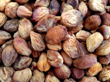 Doğal kuru kayısı yakın çekim