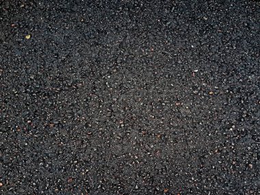 Doku yeni siyah asfalt yol için