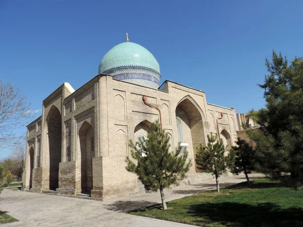 Taskent Uzbekistán Marzo 2019 Vista Del Complejo Imam Hazrati Madrasa — Foto de Stock