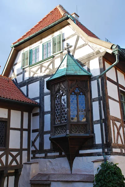 Bâtiment Appelé Vogtei Château Wartburg Près Eisenach Wartburg Est Château — Photo