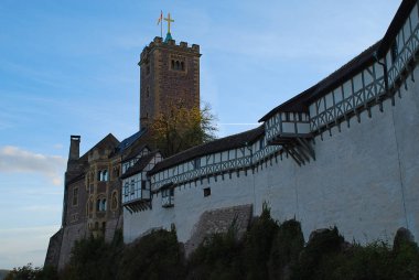 Wartburg Eisenach, Thuringia, Almanya, burada Martin Luther Alman içine Yeni Ahit İncil'in tercüme yerdi 1999'da Dünya Mirası listesine eklendi
