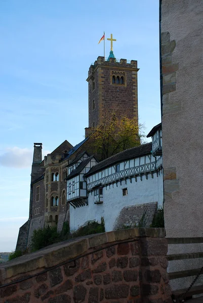 Wartburg Eisenach Durynsko Německo Přidala Seznam Světového Dědictví Roce 1999 — Stock fotografie