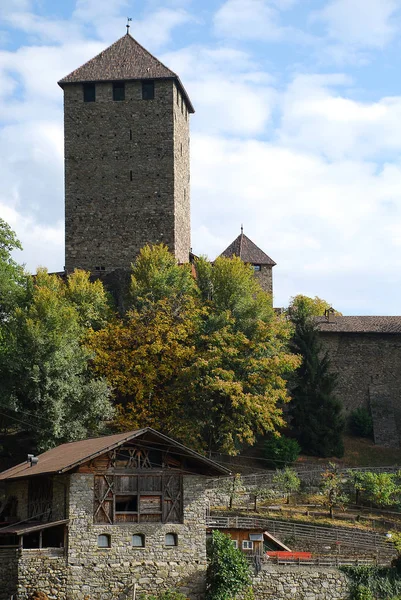 Keep Tower Tyrol Castle Tirolo South Tyrol Italy Tyrol Castle — Stock Photo, Image