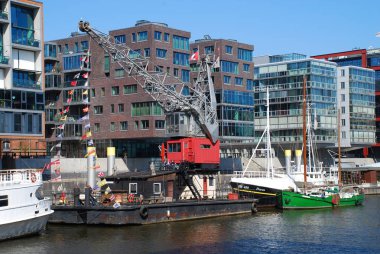 Hafencity: Sandtorhafen, Hamburg, Almanya