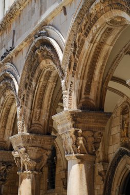 Dubrovnik Hırvatistan sarayda Rektör şartını