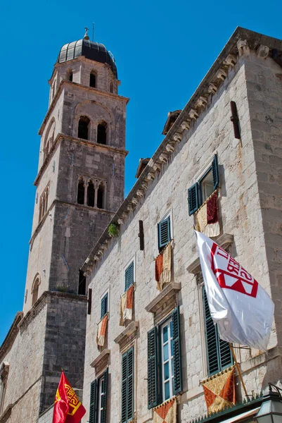 St. Saviour Church (Dubrovnik, Kroatië) is een kleine votiefkerk — Stockfoto
