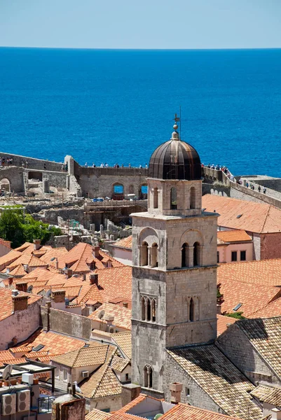 Igreja de São Salvador (Dubrovnik, Croácia) é uma pequena igreja votiva — Fotografia de Stock