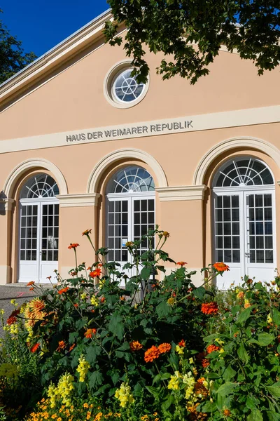 ドイツ テューリンゲン州ワイマール Haus Der Weimarer Republic — ストック写真