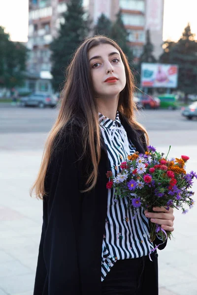 Flashmob Feminino e Dia da Beleza. Cherkasy Ucrânia 20 de setembro de 2018 . — Fotografia de Stock