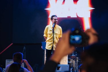Cherkassy, Ukrayna'da Hac grup performansı üzerinde 24 Ağustos 2018.