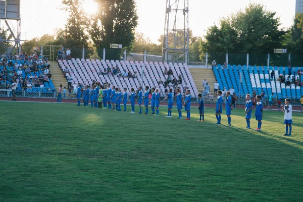 Függetlenség napi ünnepélyre a stadion, a város Cherkasy, 2018. augusztus 24. — Stock Fotó