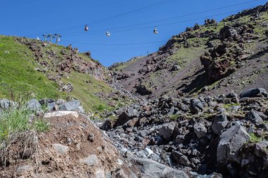 Verdon Boğazı 'nın etrafındaki patika.