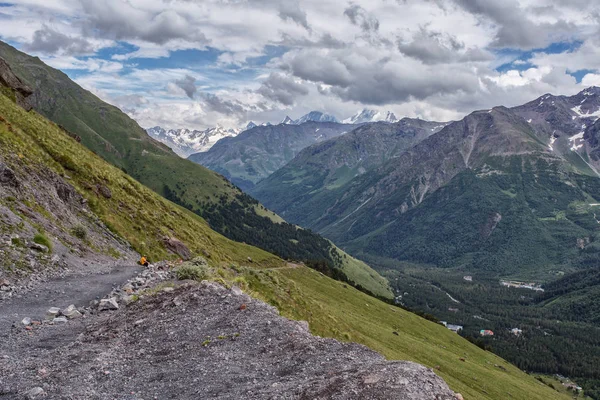 Elbrus Region Mountain Landscape Caucasus Region Elbrus — Stock Photo, Image