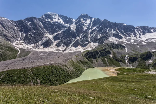 Región Elbrus Paisaje Montañoso Región Del Cáucaso Elbrus — Foto de Stock