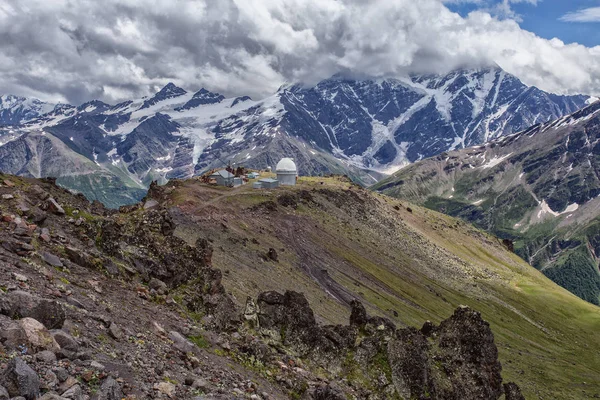 Elbrus Region Mountain Landscape Caucasus Region Elbrus — Stock Photo, Image