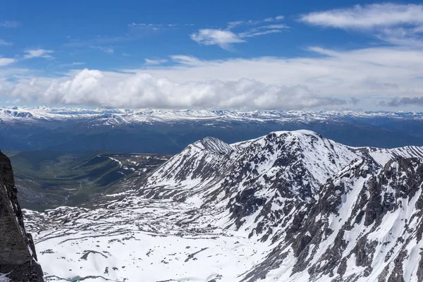 Paisaje Montañas Glaciares Clima Soleado — Foto de Stock