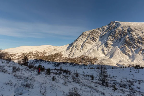 Landscape Mountains Glaciers Sunny Weather — Stock Photo, Image