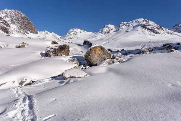 Kirghizistan Estivo Paesaggio Montano — Foto Stock