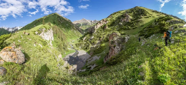 Dağların ve dağın güzel manzarası