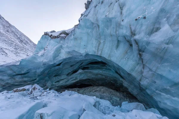 Glaciar Invierno Las Montañas — Foto de Stock
