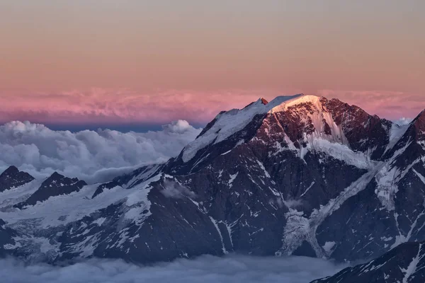 Elbrus Montanhas Caucasianas Paisagem Montesa — Fotografia de Stock