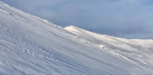 Schöne Winterlandschaft Den Bergen — Stockfoto