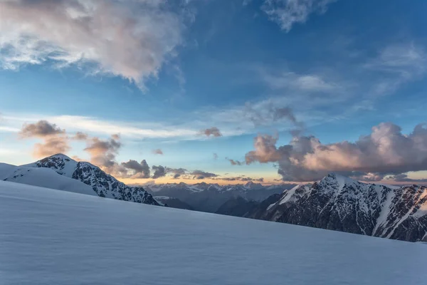Пейзаж Гір Льодовиків Сонячну Погоду — стокове фото