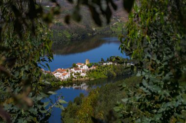 Dornes Portekiz bölgesi kırsal manzara