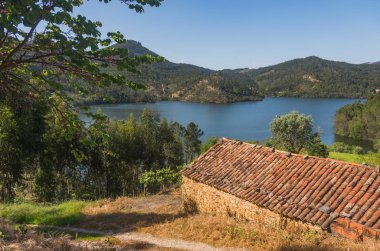 Kırsal manzara Dornes Portekiz bölgesi