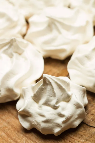 Beyaz Tatlı Meringues — Stok fotoğraf