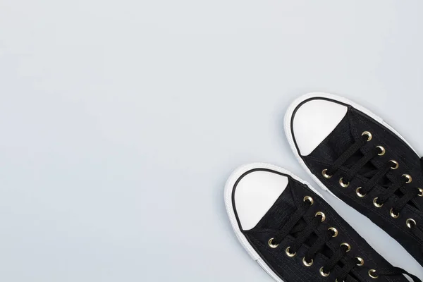 Paio Sneakers Nere — Foto Stock