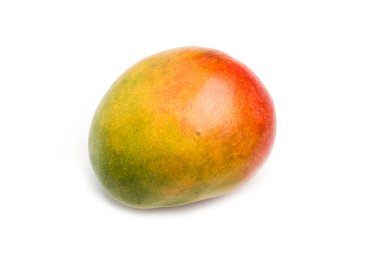 Görünümü dışarı bir kesim bir mango meyve