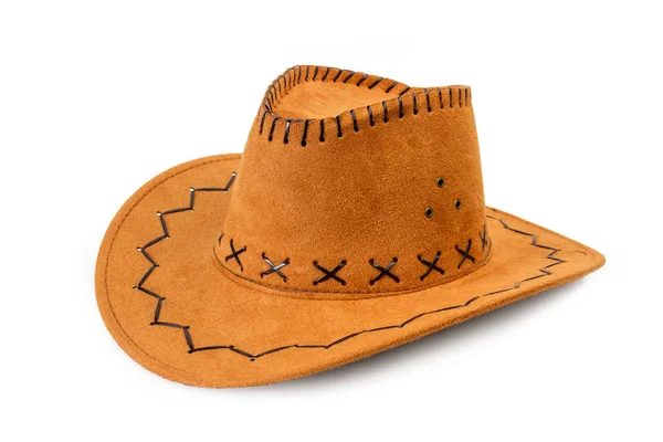 Cowboyhatt Isolerad — Stockfoto