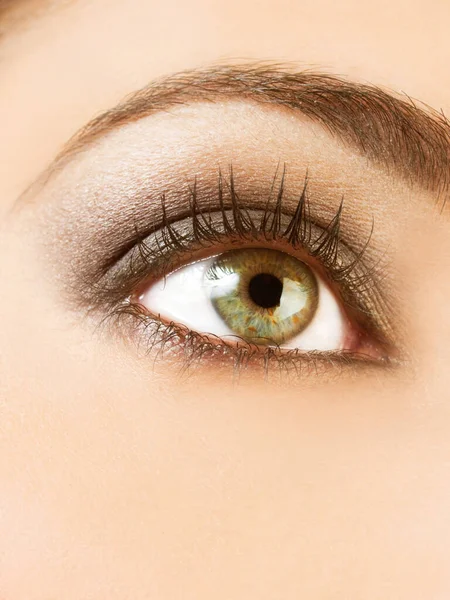 Ženské Oko Krásnou Tváří — Stock fotografie