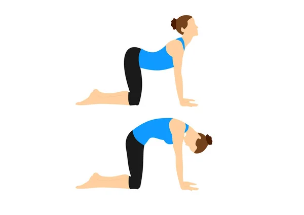 Fitness Yoga Übt Motivation Für Ihr Besseres Training — Stockfoto