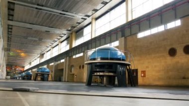 Skapular makineleri dönüşüm su kinetik enerjiye mekanik iş
