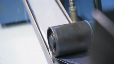 görünümü Kapat hücre durumda özel kemer ile öğütülmüş galvaniz