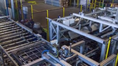 kemer tarafından taşınan tankları için karkas parçalar yukarıda Timelapse