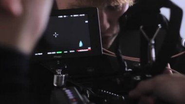 insanlar hokey arenada belirlenen filme dijital kamera düzeltmek