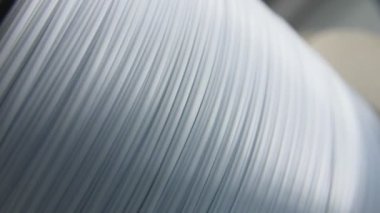 Tek kullanımlık koruyucu tıbbi maskeler için elastik bant.