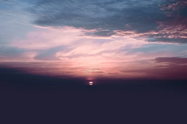 Himmel Überlagert Hintergrund Landschaft — Stockfoto