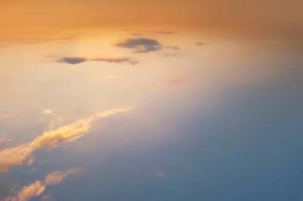 空のオーバーレイ 風景の背景 — ストック写真