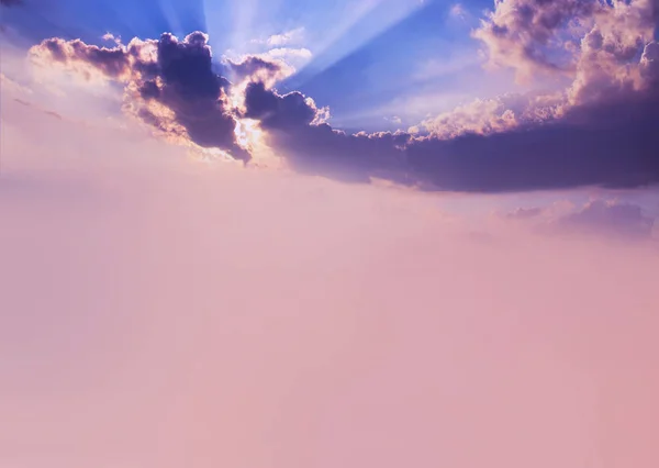 Sky Overlays Achtergrond Van Natuur Bewolkte Achtergrond Landschap — Stockfoto