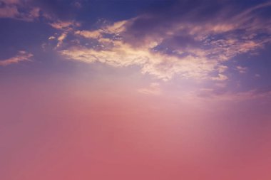 Gökyüzü bindirmeleri. Doğa arka plan. Bulutlu arka plan. Manzara