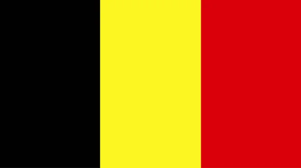 惊人的比利时向量 世界国家转动的国民旗子 — 图库照片