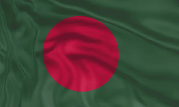 Ilustração Incrível Bandeira Bangladesh Bandeiras Nacionais Países Mundo Virando — Fotografia de Stock